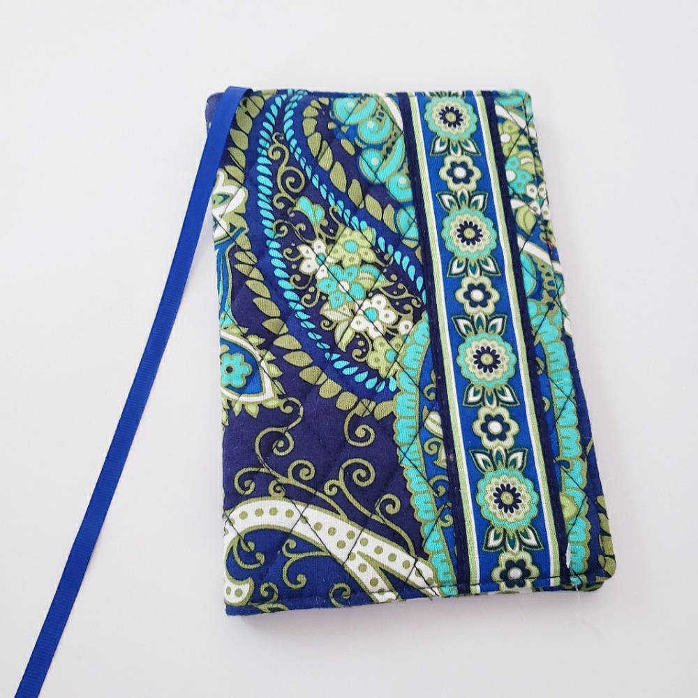Vintage Vera Bradley Blue Floral Notebook Cover